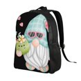 thumbnail image 2 of Disketp Summer Gnome,Cute Gnome Mochila Unisex de Apertura Lateral Completa, Mochila para Laptop para Escuela, Trabajo y Viajes, 2 of 8