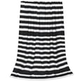 thumbnail image 2 of Pofeuu Black And White Stripes Print Ultra-Soft Micro Fleece Blanket,for Bed Or Sofa,All Season Throw Blankets Flannel Blanket-40"x30", 2 of 7