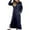01Blue, variant on 2025! pbnbp Women's Maxi Long Hoodie Dress Plus Size Long Sleeve Side Split Loose Casual Hooded Sweatshirt Dresses with Pockets