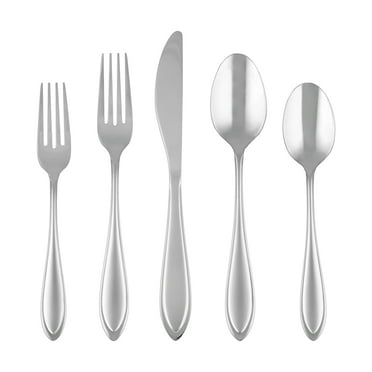 Cambridge Bayleaf Sand 20-Piece Stainless Steel Flatware Set (Service for 4)