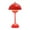Red, variant on Taicans LED Flowerpot Portable Metal Table Lamp,Cordless Dimmable Desk Lamp,3 Color Stepless Dimmable,Plugged In & Battery Operated Mushroom Light,Bedside Night Light for Indoor Outdoor Green