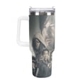 thumbnail image 3 of Walking Dead Stainless Steel Mug Leak-Proof Travel Tumbler for Cars Ice King Cup Vacuum Insulated Cup, 3 of 8
