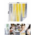 thumbnail image 4 of Yellow Gray White Cloth Napkins Set of 6 Reusable Dinner Napkins, Farmhouse Gradient Abstract Art Cocktail Napkin Washable Table Napkins for Wedding/Holiday Party/Baby Shower 20"x20", 4 of 7