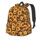 thumbnail image 1 of Disketp Vintage Brown Plaid Sunflower Mochila Escolar de Gran Capacidad y Peso Ligero, Mochila de Viaje Ideal para Escuela, Trabajo y Uso Diario, Cómoda y con Estilo, 1 of 8