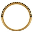 thumbnail image 4 of Statement Engagement Ring for Women - 0.245ct Natural Onyx in 14K Yellow Gold Promise Ring, 4 of 7