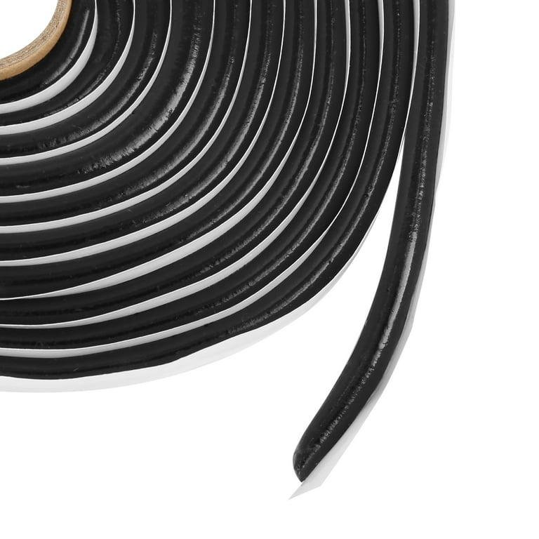 Unique Bargains 20'x1/2''x1/4'' Butyl Sealing Tape Seal Strip for