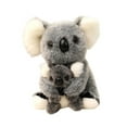 thumbnail image 3 of Kokiya Koala Plush Toy Koala Bear Stuffed Decoration 11.02inch Collectible Mum and Baby gray, 3 of 9