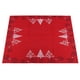 thumbnail image 5 of Camino de mesa navideño, bordado con estampado de árboles de Navidad, mantel navideño, camino de mesa bordado, alta capacidad, 5 of 8