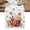FireBrick, variant on Christmas Table Runner 36 Inches, Retro Xmas Deer Candy Ice Cream Pine Needle Bed Runner Dresser Scarves Tabletop for Indoor Outdoor Parties/Ceremony/Banquet, 13"x 36"