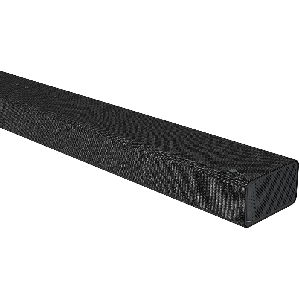 LG SP9YA 5.1.2 Channel Sound Bar with Dolby Atmos & DTS Virtual:X and High Res Audio + Wireless Subwoofer Bundle with Extended Protection + Deco Gear Home Theater Kit 2 HDMI Cables + Surge Adapter - image 3 of 10