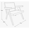 thumbnail image 2 of Silla Comedor Ocasional Rio Negro Rattan Terzetto, 2 of 2