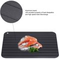 thumbnail image 4 of Bandeja de Descongelación Rápida Metal Aluminio Bandeja de Descongelación Segura Placa Hogar Cocina Gadget, 4 of 5