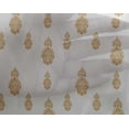 thumbnail image 5 of oneOone Georgette Viscose Dark Mustard Fabric Block Sewing Material Print Fabric By The Yard 42 Inch Wide, 5 of 5