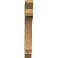 thumbnail image 2 of Ekena Millwork 6"W x 36"D x 48"H Legacy Slat Rough Sawn Bracket, Western Red Cedar, 2 of 4
