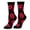 Black-T1-1, variant on Valentine‘s Day Socks Men Heart Socks Novelty Fun Crew Love Heart Gift Men Valentine Sleep Short B One Size