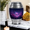 thumbnail image 7 of MUKTIVE Butterfly Memorial Urns for Human Ashes 10 Inch - Decorative Big Urns for Human Ashes Adult Male & Female - Funeral Large Urn for Women & Men - Dad Cremation Urn, 7 of 7