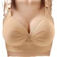 thumbnail image 5 of Sujetadores cómodos para mujeres mayores de mediana edad, copa modelo fino, hebillas de tres filas, ropa interior femenina de comercio exterior, 5 of 5
