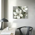 thumbnail image 4 of Nawypu  White Flower Canvas Wall Art Vintage Beige Painting Bathroom Decor Floral Picture Artwork for Bedroom Home Decorations, 4 of 6