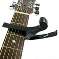 thumbnail image 2 of Premium Quick Change Folk Acoustic Electric Guitar Banjo Trigger Capo Key Clamp & Adjustable Guitar Strap 132 x 6cm, 2 of 8
