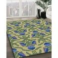 thumbnail image 3 of Ahgly Company Machine Washable Indoor Rectangle Transitional Light Black Area Rugs, 8' x 12', 3 of 7