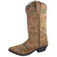 thumbnail image 1 of Bota de vaquero de cuero marrón vintage Florence de 11 "para mujer - Talla EE. UU.: 8.5 Smoky Mountain Boots 6862-8.5M, 1 of 1