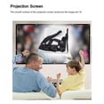 thumbnail image 3 of yingyy Projecteur de Théâtre 16:9 Rideau HD Écran de Projection Extérieur Pliable pour Affichage Mural Films Accessoires de Chambre 16:9/159*90CM 72 Pouces, 3 of 5