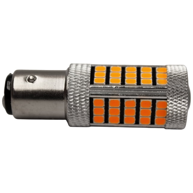 Juego de Focos LED 1157 con 66 LEDs 2835 SMD Ámbar