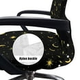 thumbnail image 5 of HELLHERO Moon Star Print Office Chair Slipcover Elastic, Washable Rotating Chairs Cover, High Back Office Seat Cover Size S, 5 of 7