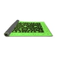 thumbnail image 2 of Ahgly Company Indoor Rectangle Oriental Green Traditional Area Rugs, 5' x 8', 2 of 4