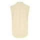 thumbnail image 5 of Camiseta sin mangas de verano para mujer, corte holgado, plisada, cuello en V, sin mangas, fluida, informal, 5 of 5