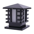 thumbnail image 4 of Japanese Retro Style Garden Lamp Outdoor Column Headlights Landscape Lights LED, 4 of 25