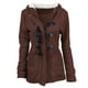thumbnail image 2 of Pntutb Mujeres Color Sólido Cuerno Botones Cardigan Acolchado Abrigo Con Capucha Chaqueta Abrigo Flash Selecciones Pntutb Pntutb-5096, 2 of 4