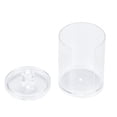 thumbnail image 1 of Cotton Pad Box, Desktop Accessory Swabs Box, Transparent Earrings For Cotton Pads Cosmetics Swabs, 1 of 8