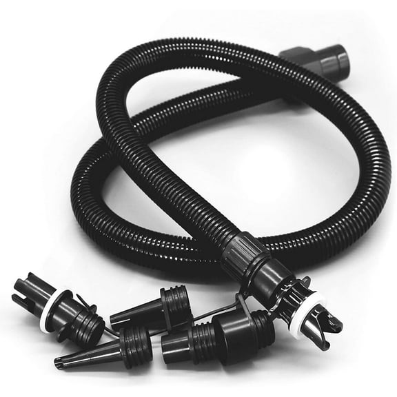 SereneLife PRTSLPUMPHOSE Replacement Part - Detachable Air Hose, Black