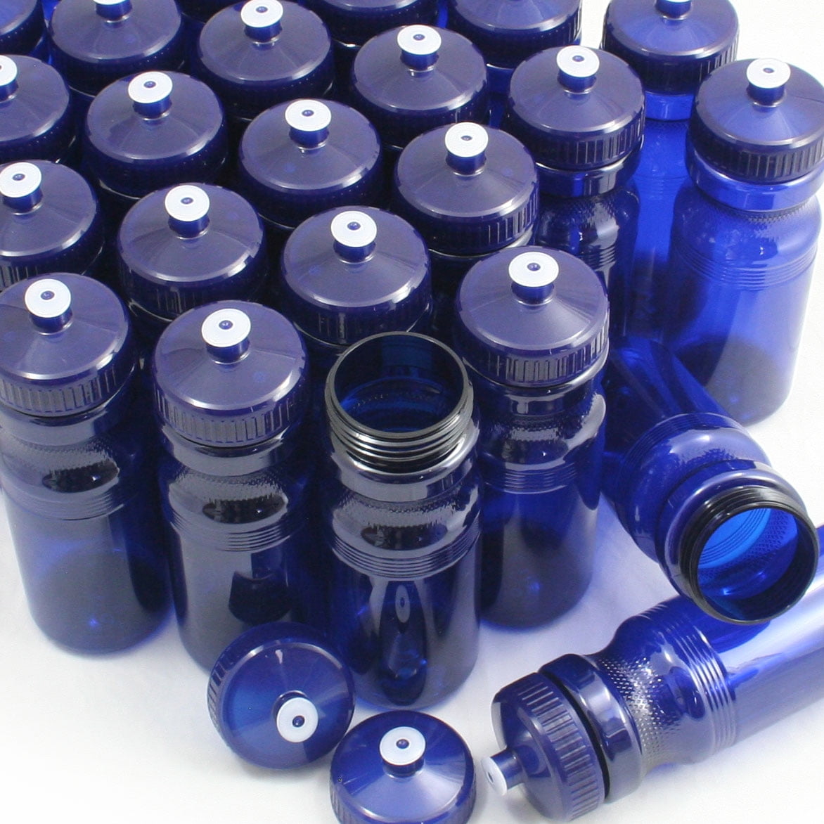 RollingSandsHarmony Rolling Sands BPA Free 24oz Drink Bottles Blue (10 Pk,  Made in USA)