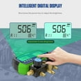 thumbnail image 4 of Mrcartool Refrigeration Digital Manifold Gauge Set 2-Valve HVAC Systems Vacuum Pressure Temp Test Meter Leak Tester,Builtin 90 Kinds of Refrigerant Data, 4 of 22
