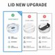 thumbnail image 5 of Clear Replacement Lid for 40oz Adventure Quencher Tumbler - Spill-Proof Cover Compatible with Travel Cups & Accessories, 5 of 5
