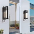 thumbnail image 3 of Maxax Outdoor Indoor Wall Sconce 2-Pack Wall Lantern Fixture with E26 Base Socket, 3 of 6