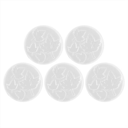 

5PCS Maple Leaf Drop Glue Tool Size Maple Leaf Fall Modeling Soft Pottery Clay Drop Glue Tool