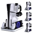 thumbnail image 1 of Base Carga Con Controlador Soporte Vertical RGB para Portal Consola PS5/PS5 Slim, 1 of 9