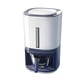 thumbnail image 2 of Dispensador de arroz de 11 kg con taza medidora - Cocina hermética y elegante Azul, 2 of 9
