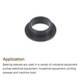 thumbnail image 5 of Uxcell 12mmx14mmx6mm Flanged Sleeve Bearings POM Wrapped Oilless Bushings Black 2 Pack, 5 of 5