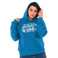 thumbnail image 4 of Do What You Love Quote Cute Inspiring Hoodie Sweatshirt Women Men Brisco Brands 2X, 4 of 6