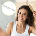 thumbnail image 3 of Vocoste Hair Comb All Purpose Detangling Dressing Comb Stainless Steel Silver Tone, 3 of 6
