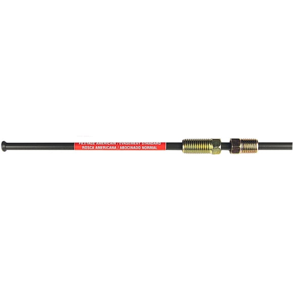 American Grease Stick Brake Line PA-372 PVF Coated; 3/16 Inch Diameter; 72 Inch Length; For Domestic Vehicles; Single