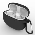thumbnail image 6 of Silicone Earbuds Protective Case Bag w/ Hook for Beats Studio Buds (Black), 6 of 9