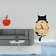 thumbnail image 2 of Escultura de fruta de cerámica, adorno y reloj de pared ligero, decoración para el hogar, estudio, dormitorio, regalo de vacaciones, obra de arte de s, 2 of 8