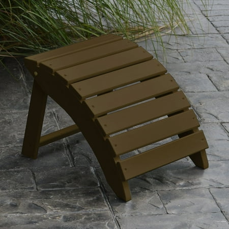 A & L Furniture Yellow Pine Folding Ottoman
