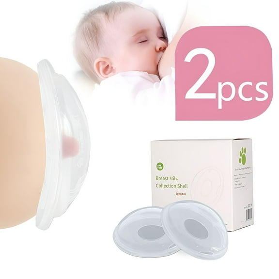 XIRQI Breast Shell Reusable Breast Milk Collectors Bpa Free Milk Saver For Breastfeeding