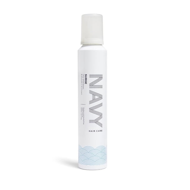 NAVY HAIR CARE Champú seco Surge y espuma de elevación instantánea - | Volumen + Fuerza + Cuidado del cuero cabelludo (177 ml / 6 oz)